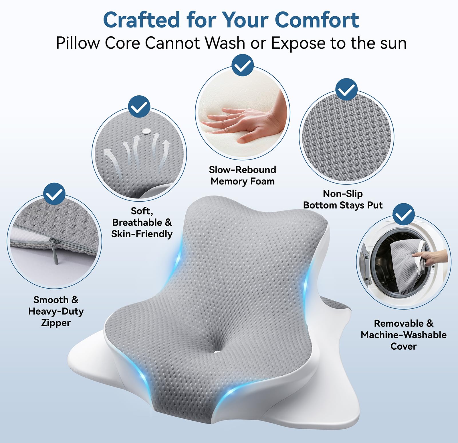 FamiCare cushion with non-washable core promises long-lasting durability