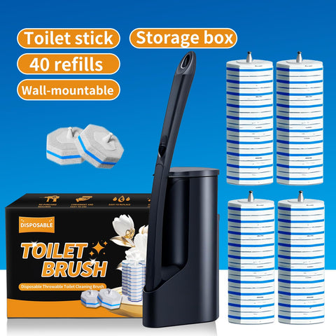 FAMYLI cleaning system versatile for toilets, sinks, mirrors, and more.