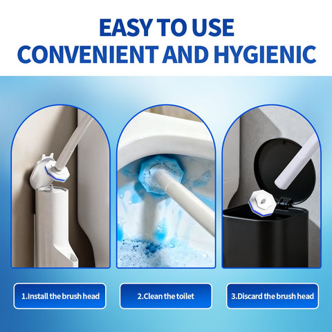 FAMYLI long-handle design reduces reach strain during cleaning.