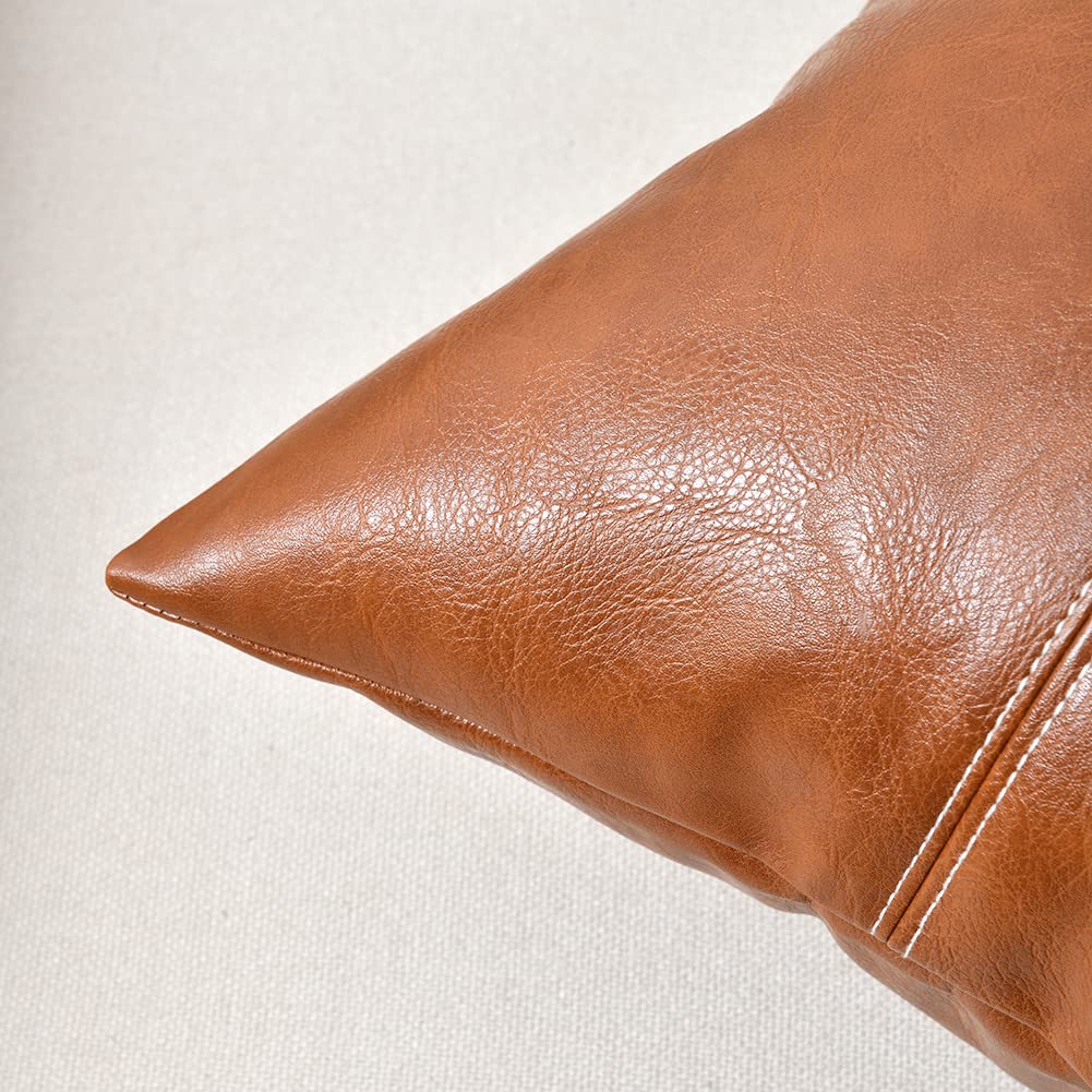 Fancy Homi faux leather texture close-up emphasizes durable, premium feel.