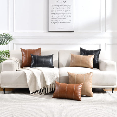 Fancy Homi two-pack set offers quick decor refresh for sofas.