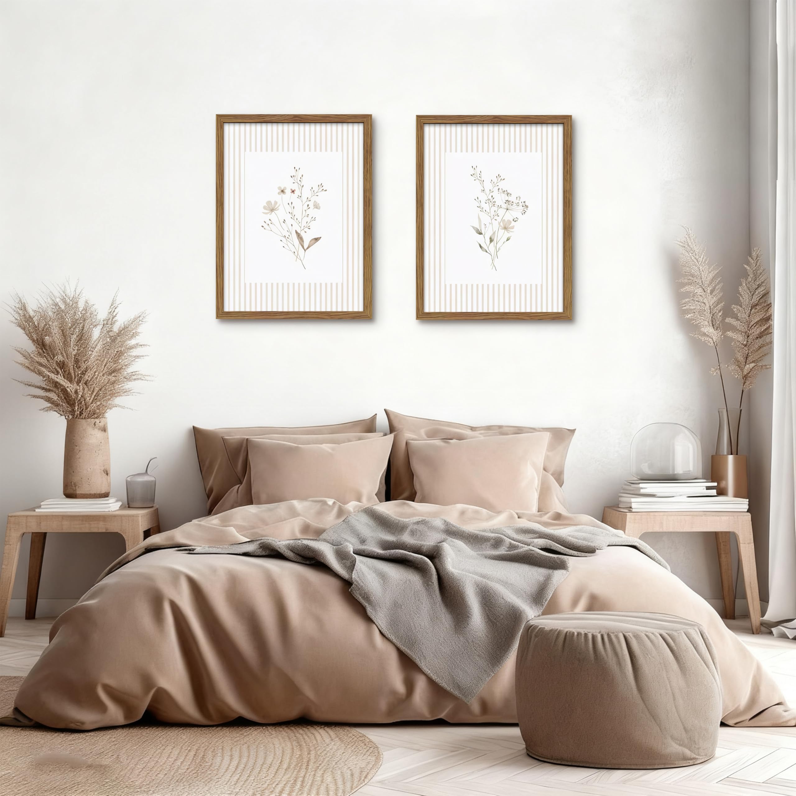 FancyNew floral prints pair gracefully with Scandinavian interiors.
