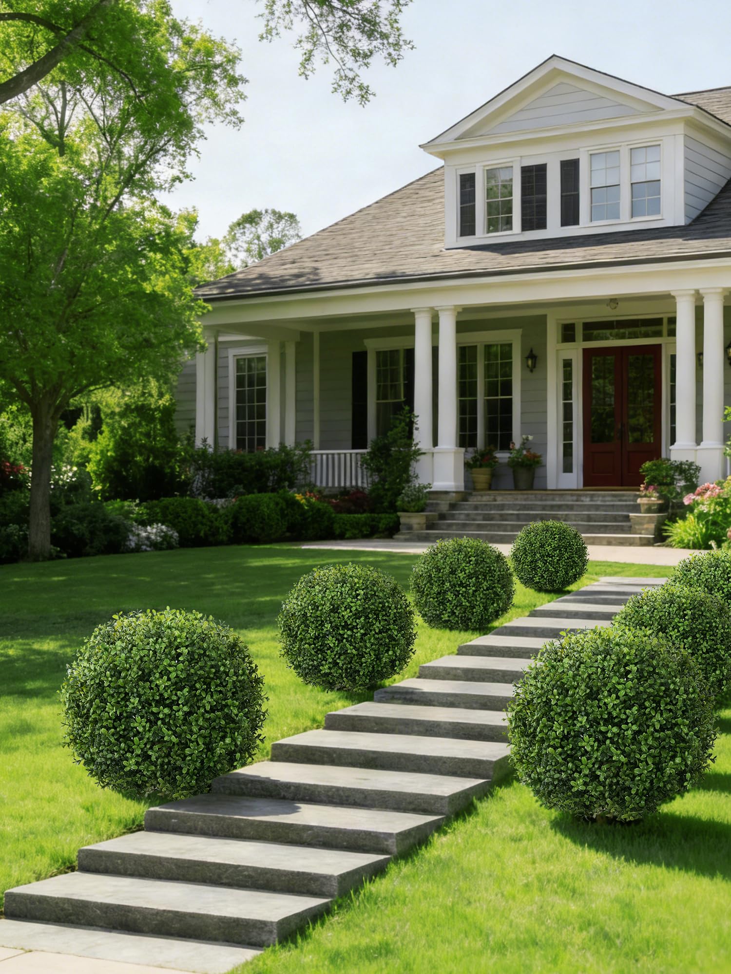 FancyPlus holiday topiary displays seasonal charm without watering or pruning.