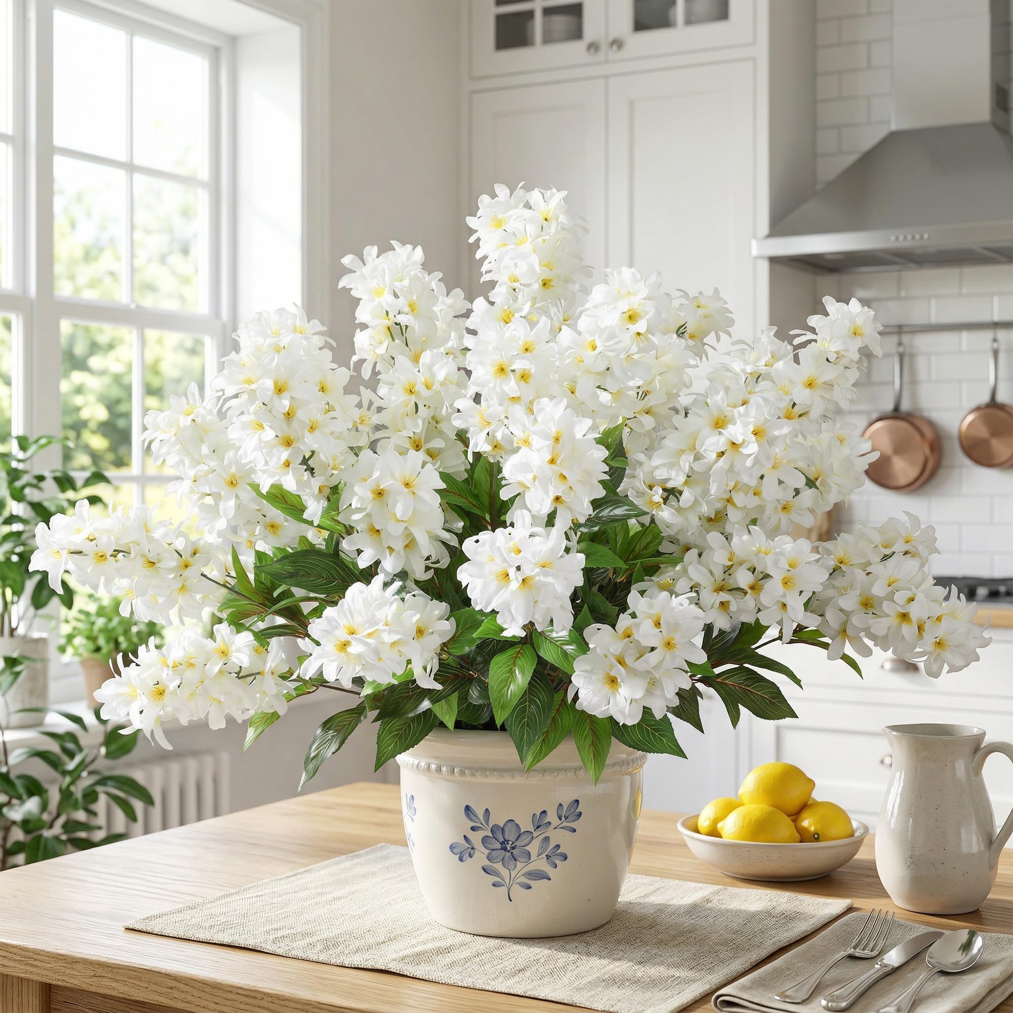 FancyPlus hyacinth heads may arrive compressed; straighten by hand.