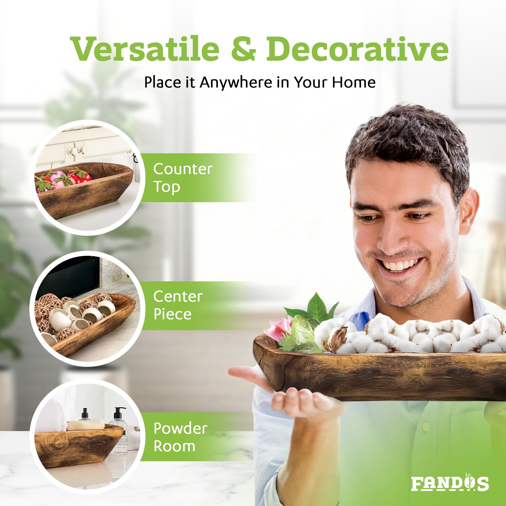 FANDOS dough bowl makes a thoughtful wedding or housewarming gift