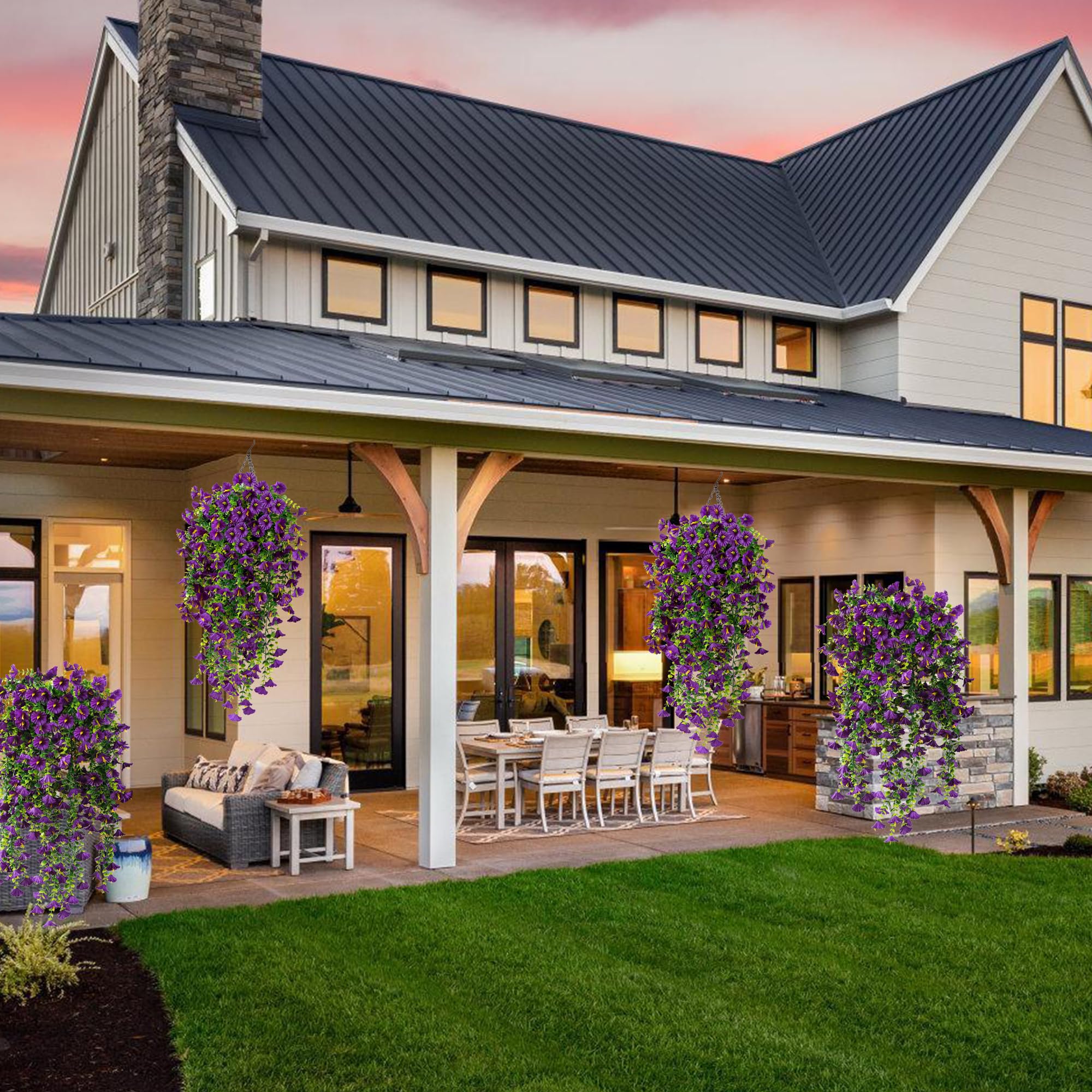 Fanfantoey UV-resistant materials keep color vivid in sunny outdoor spaces.