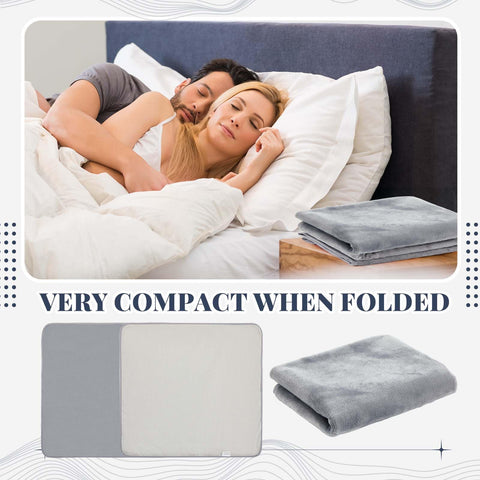 Fanfanwin non-slip bottom keeps the blanket in place.