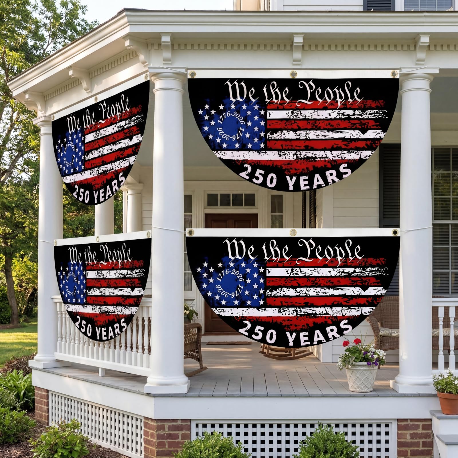 Fanfanwin We the People 250 Years design evokes national pride.