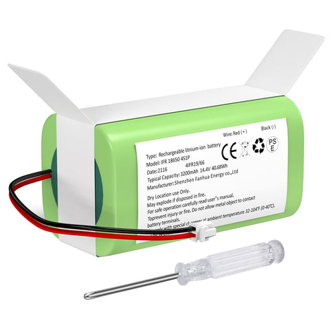 Fanhua RVBAT850 battery for Shark fits securely and extends runtime.