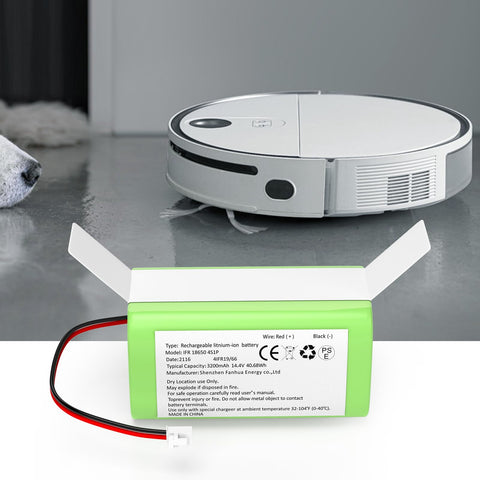 Fanhua RVBAT850 in-use with Shark demonstrates reliable power.