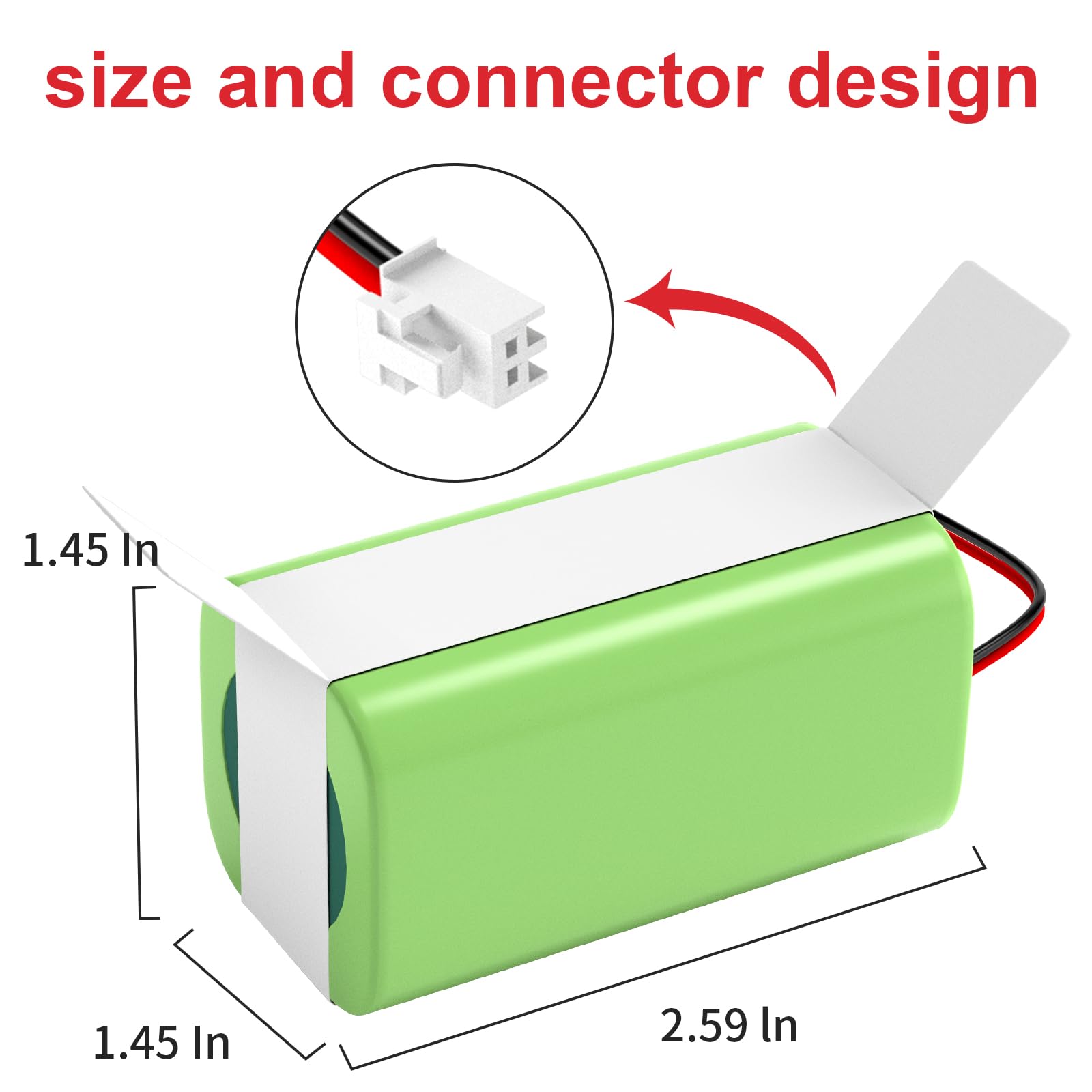 Fanhua RVBAT850 label info shows voltage and 3200mAh capacity.