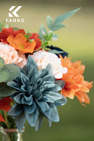 FANKO champagne roses artificial flowers for sophisticated décor accents