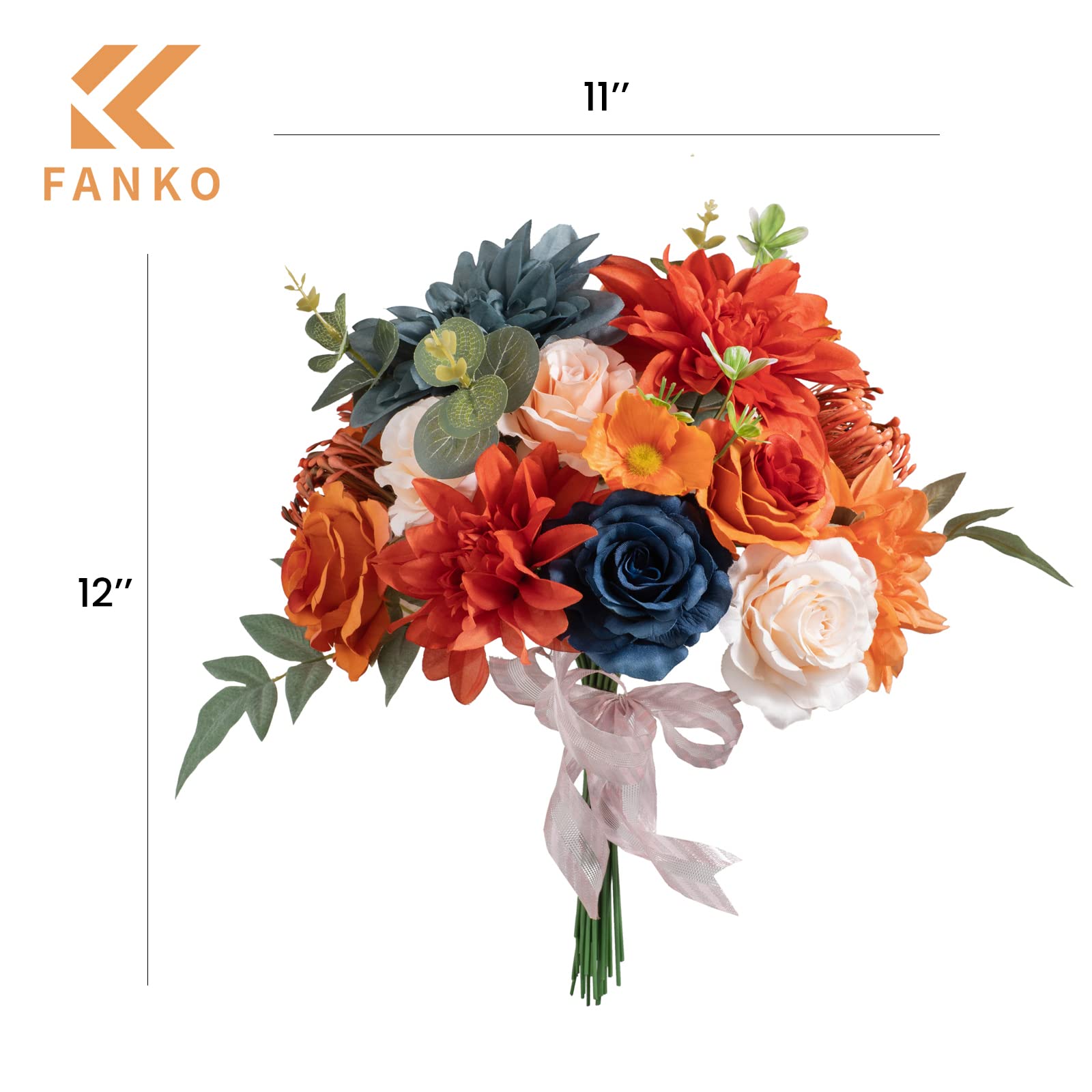 FANKO cream roses artificial flowers for timeless home arrangements