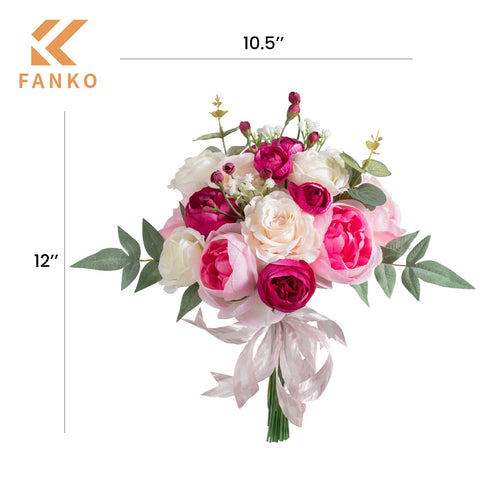 FANKO rose buds with foliage for DIY arrangements