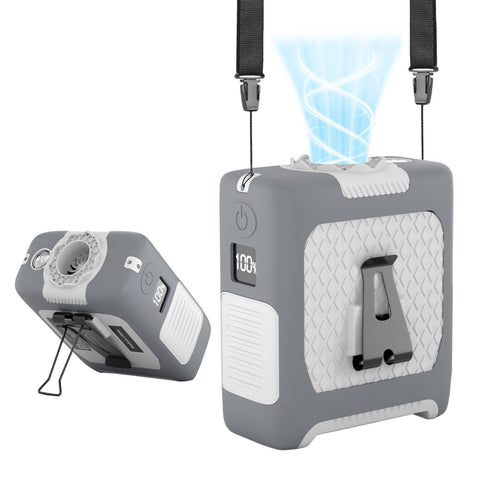 FANSYJKJ portable waist fan clipped on a belt for on-the-go cooling