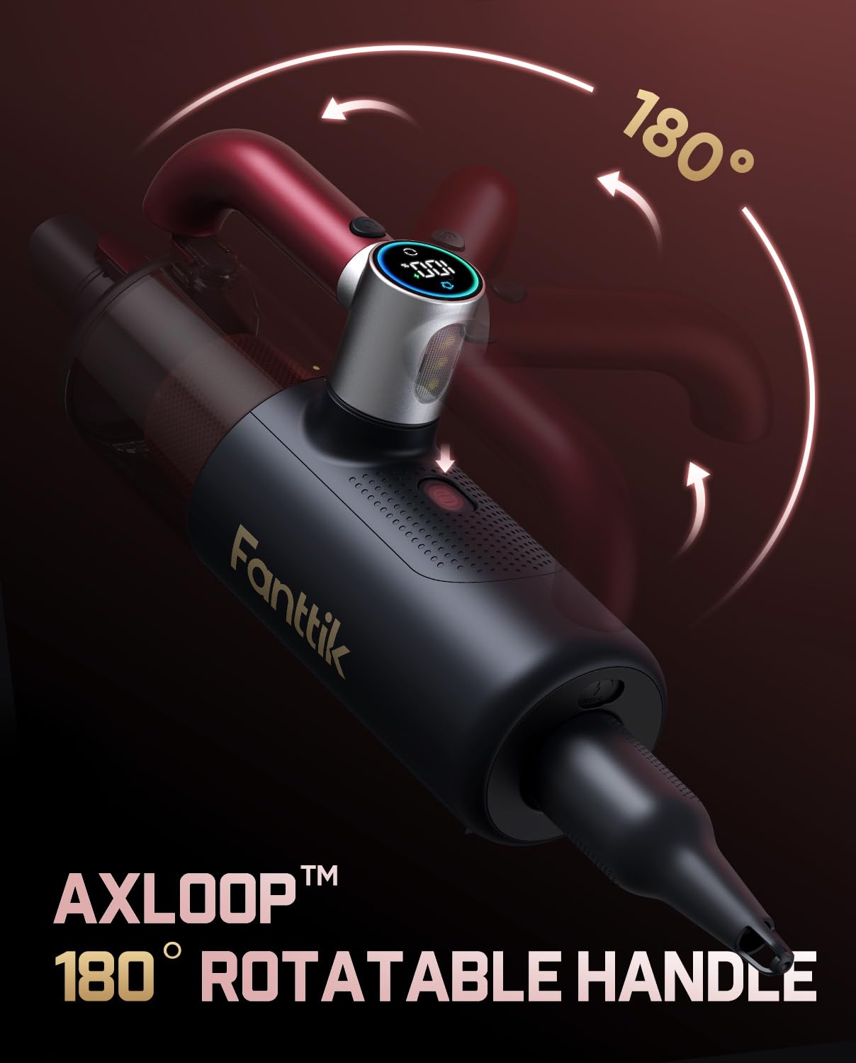 Fanttik Cruise V11 Apex 145W brushless motor delivers strong suction for fast cleaning.
