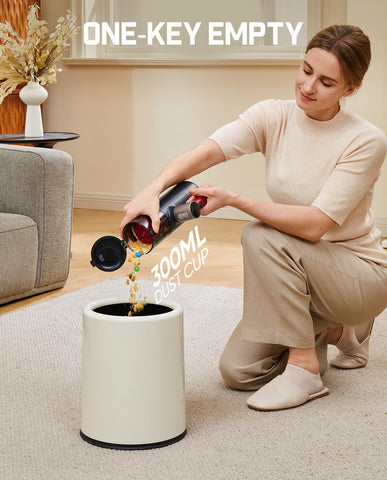 Fanttik Cruise V11 Apex one-touch dust disposal keeps cleanup mess-free.