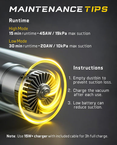 Fanttik Slim V10 APEX brushless motor delivers strong cleaning with efficiency.