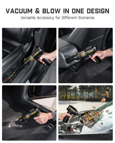 Fanttik Slim V10 Mix with attachments for hard-to-reach car crevices