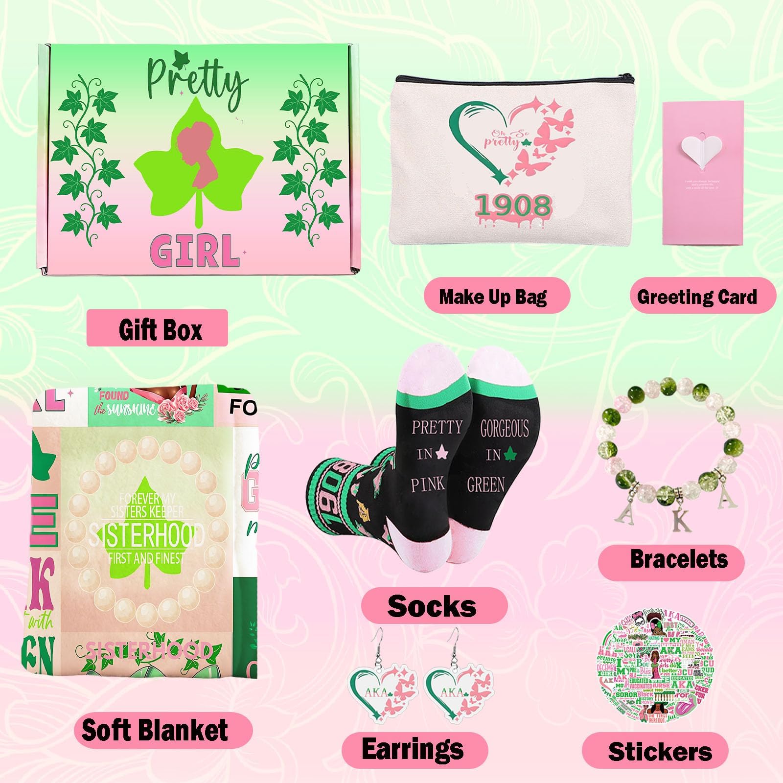 Farmansion AKA gift set overall presentation highlighting sisterhood and versatility.