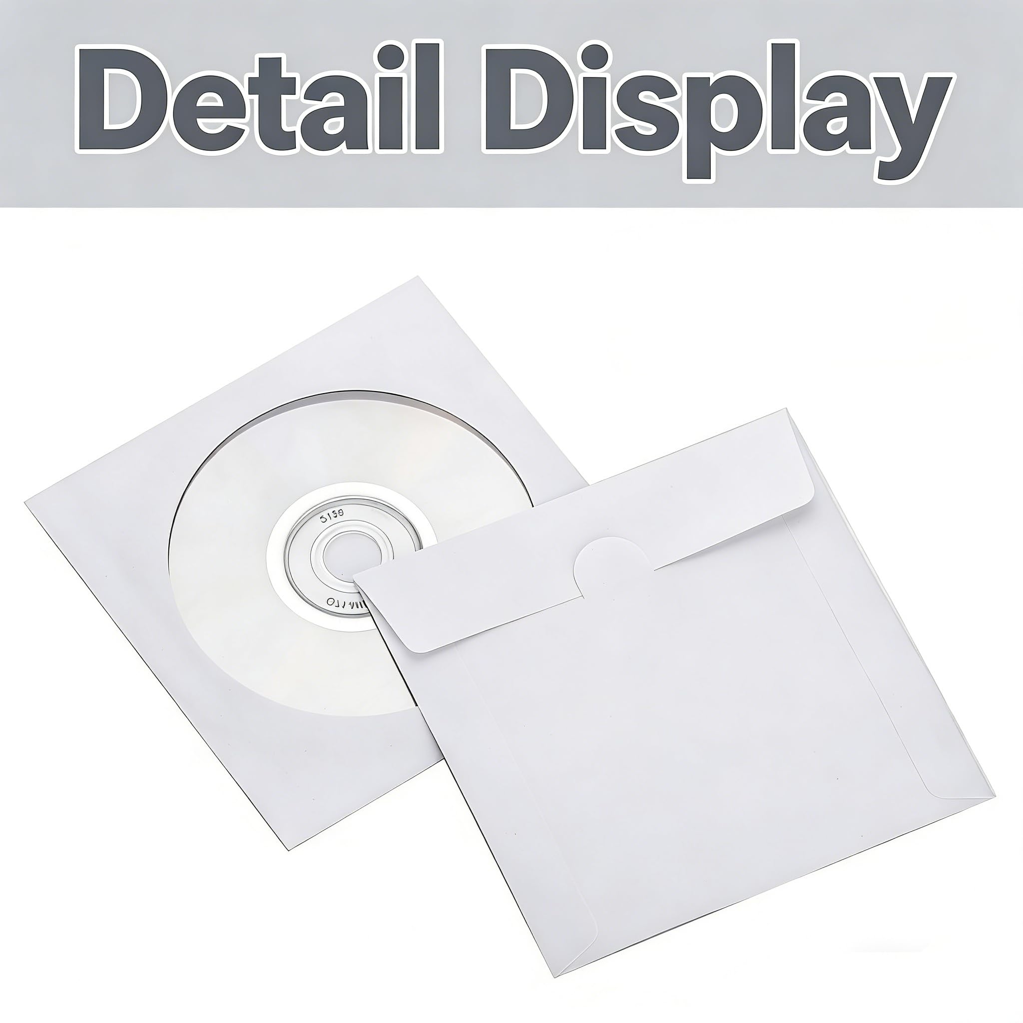 Fasmov dust-proof sleeve protecting discs from dust during use.