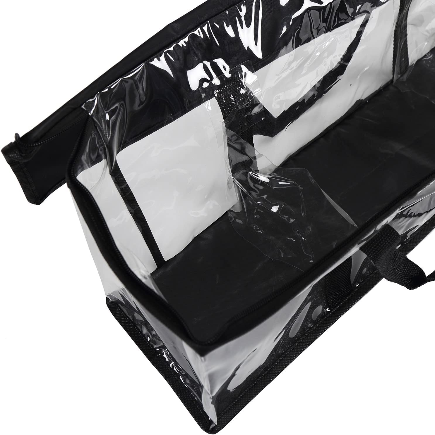 Fasmov zippered top design for tidy, quick access to your collection
