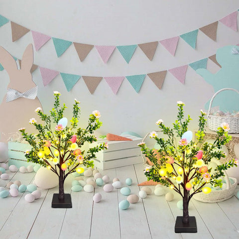 FastDeng two-trees display festive centerpiece ideas for gatherings
