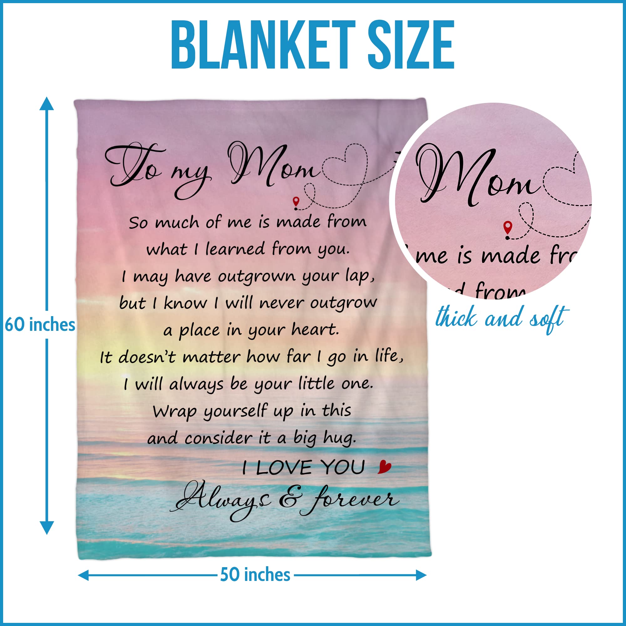Fastpeace 50x60 inch blanket size ideal for bed and sofa use.