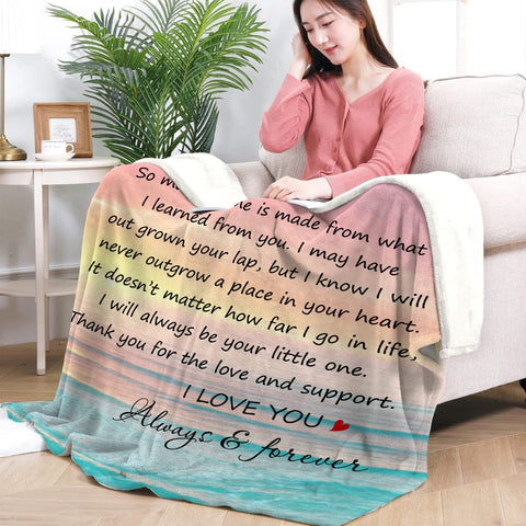 Fastpeace cozy warmth suitable for couch or bed on cool evenings.