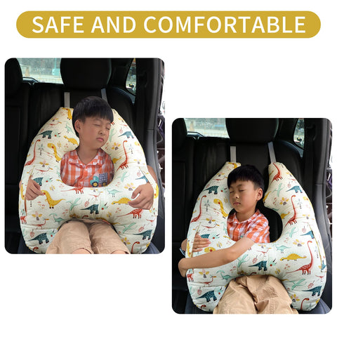 FASTSPOK travel cushion helps protect the cervical spine on long trips.