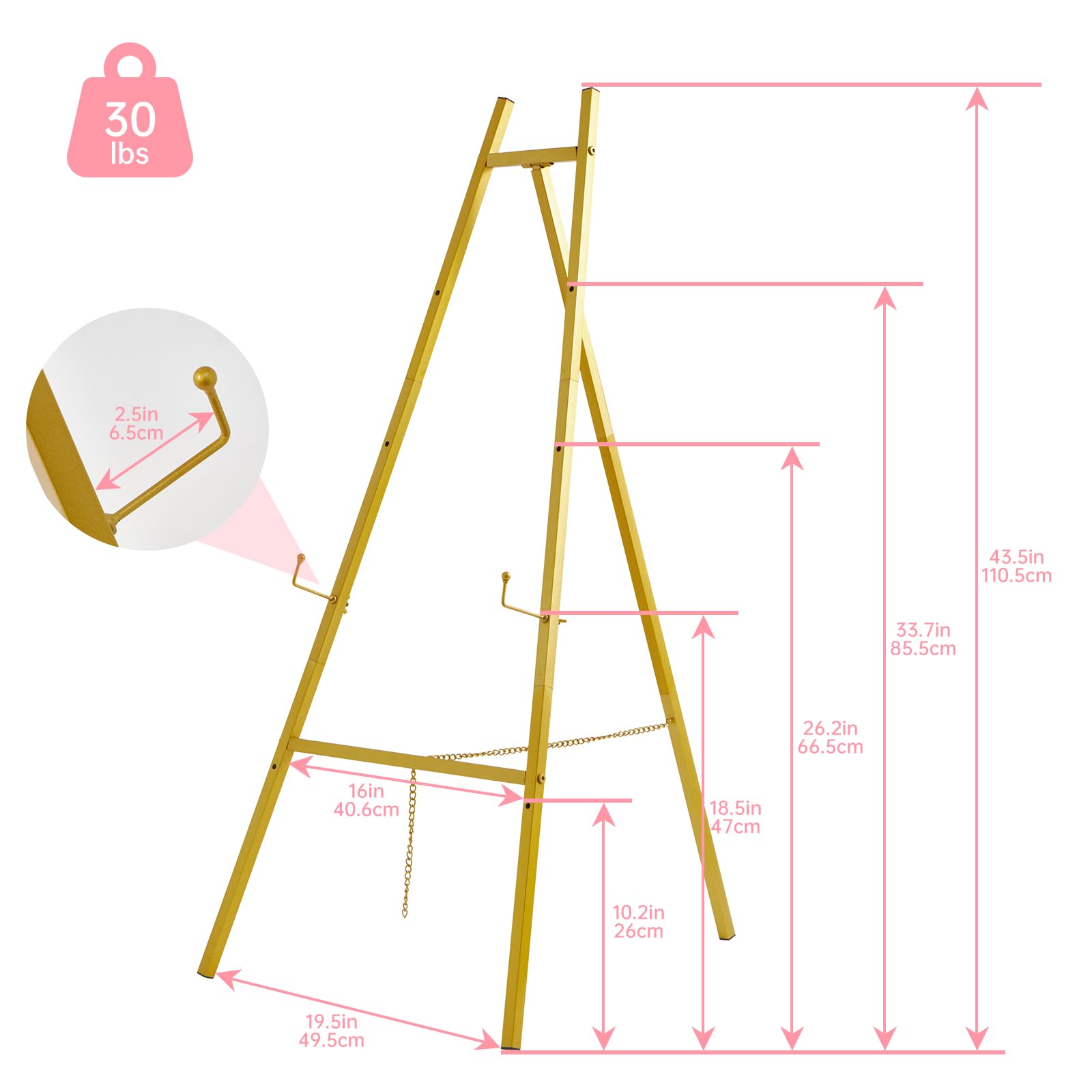 Fatilin welcome sign poster easel creates inviting entrances for shops and events.