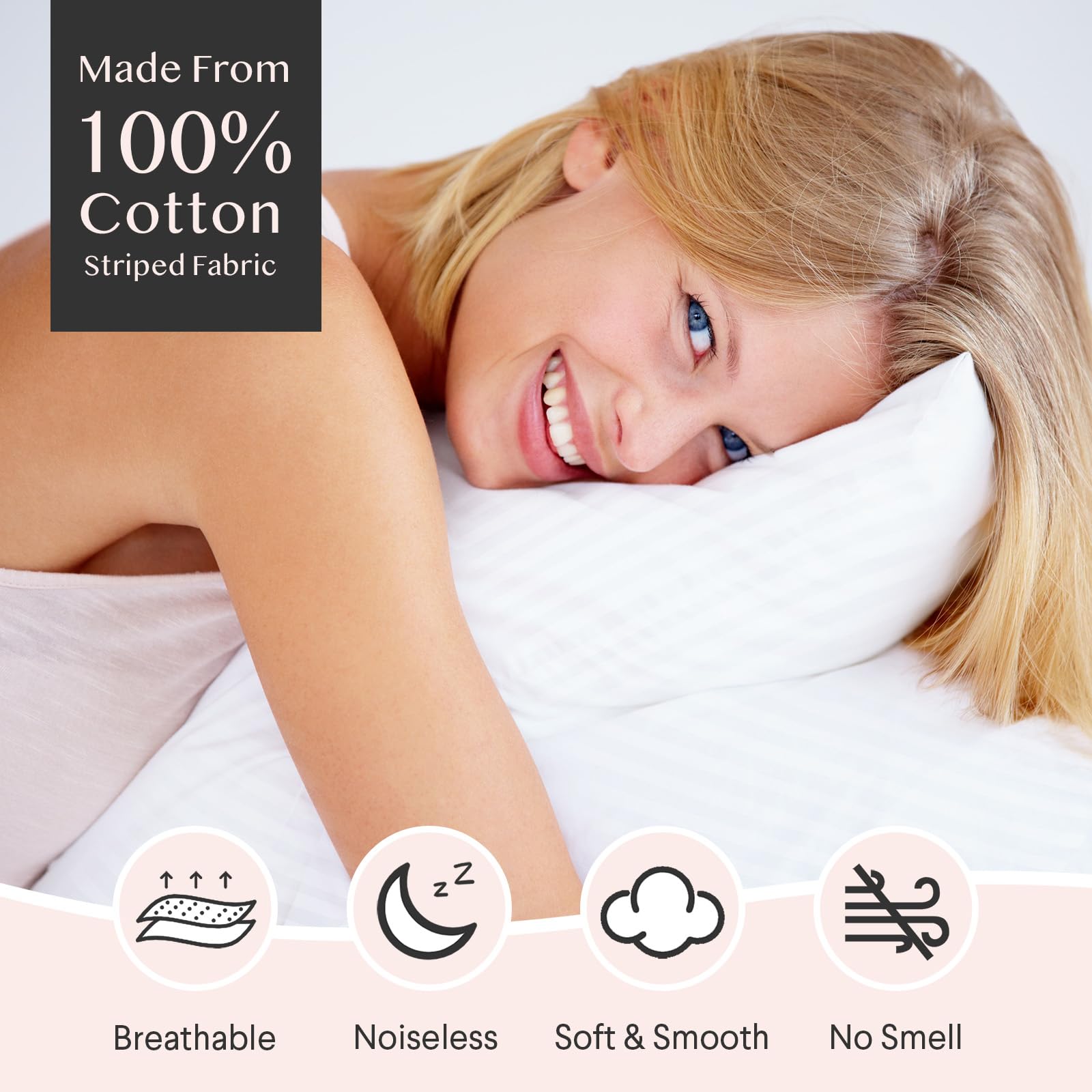 FAUNNA 100% cotton fabric close-up highlights soft, breathable texture.