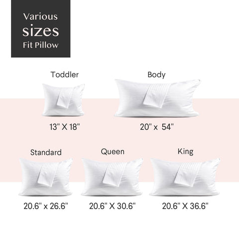 FAUNNA king-size 4-pack pillow covers offer cohesive hotel-grade bedding.