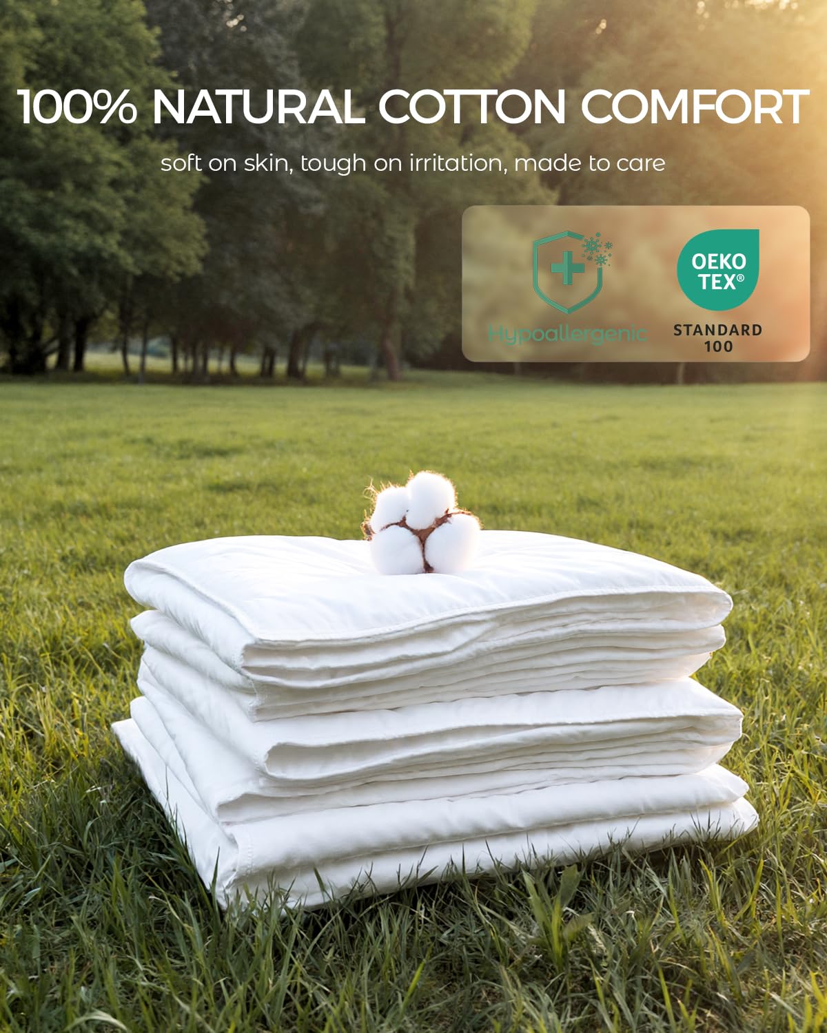 FAUNNA Microban antimicrobial technology label indicating freshness between washes