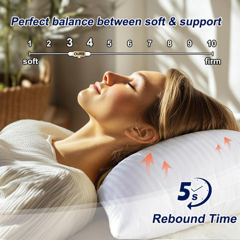 Favocama pillow close-up shows soft microfiber for luxury