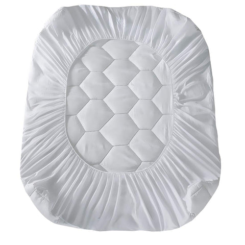 Favorland King Mattress Pad fits dorm, home, or hotel beds.