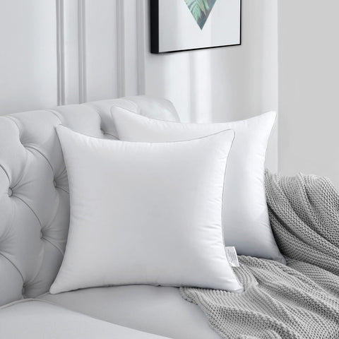 FAVRIQ 22x22 pillow inserts set of 2 for balanced cushions