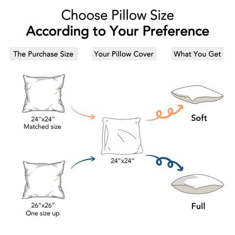 FAVRIQ machine-washable pillow insert for easy care.