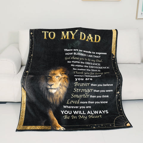 Favwgik dad blanket spread on sofa, adding soft warmth for evenings