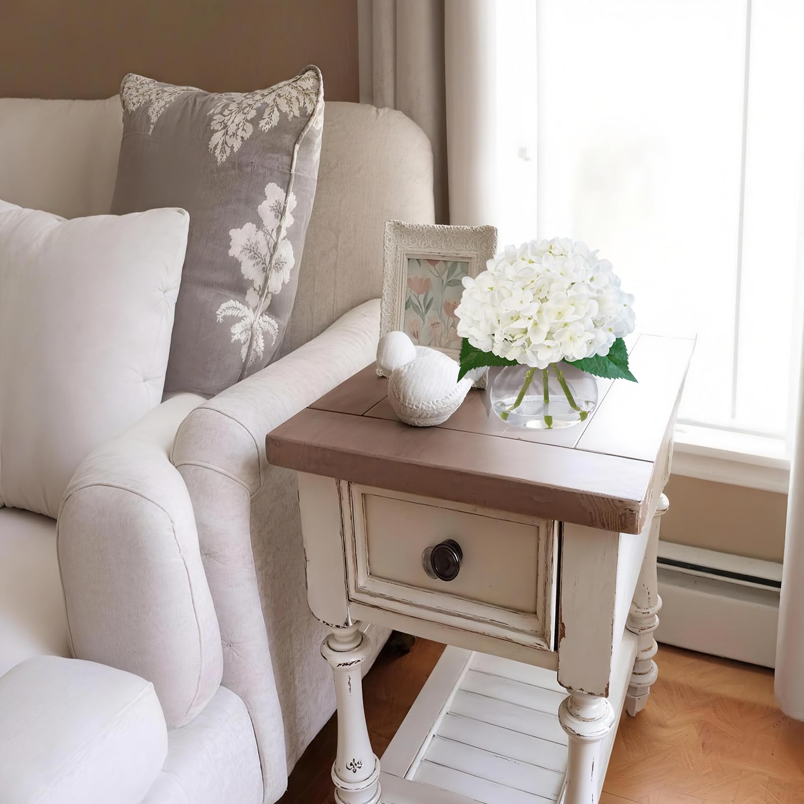 Versatile decor for dining rooms, living rooms, or office spaces.
