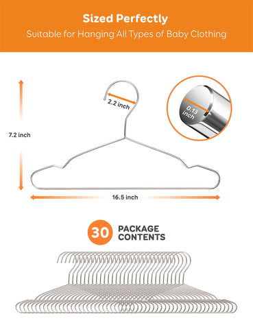Fayleeko 50-pack brings organized storage for growing children's wardrobes.