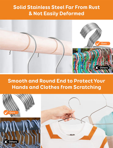 Fayleeko baby hangers with V-groove notches prevent strap slips.