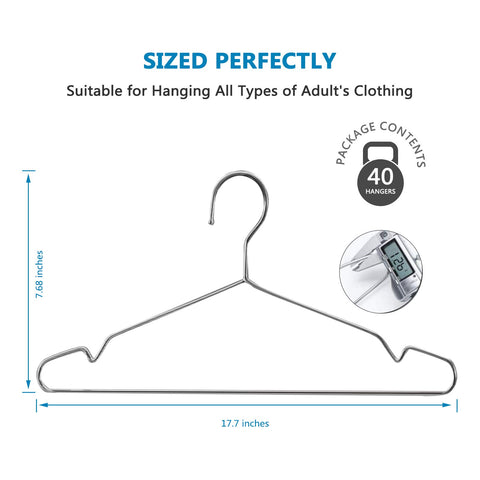 Rust-resistant Fayleeko hangers withstand daily use in busy wardrobes.