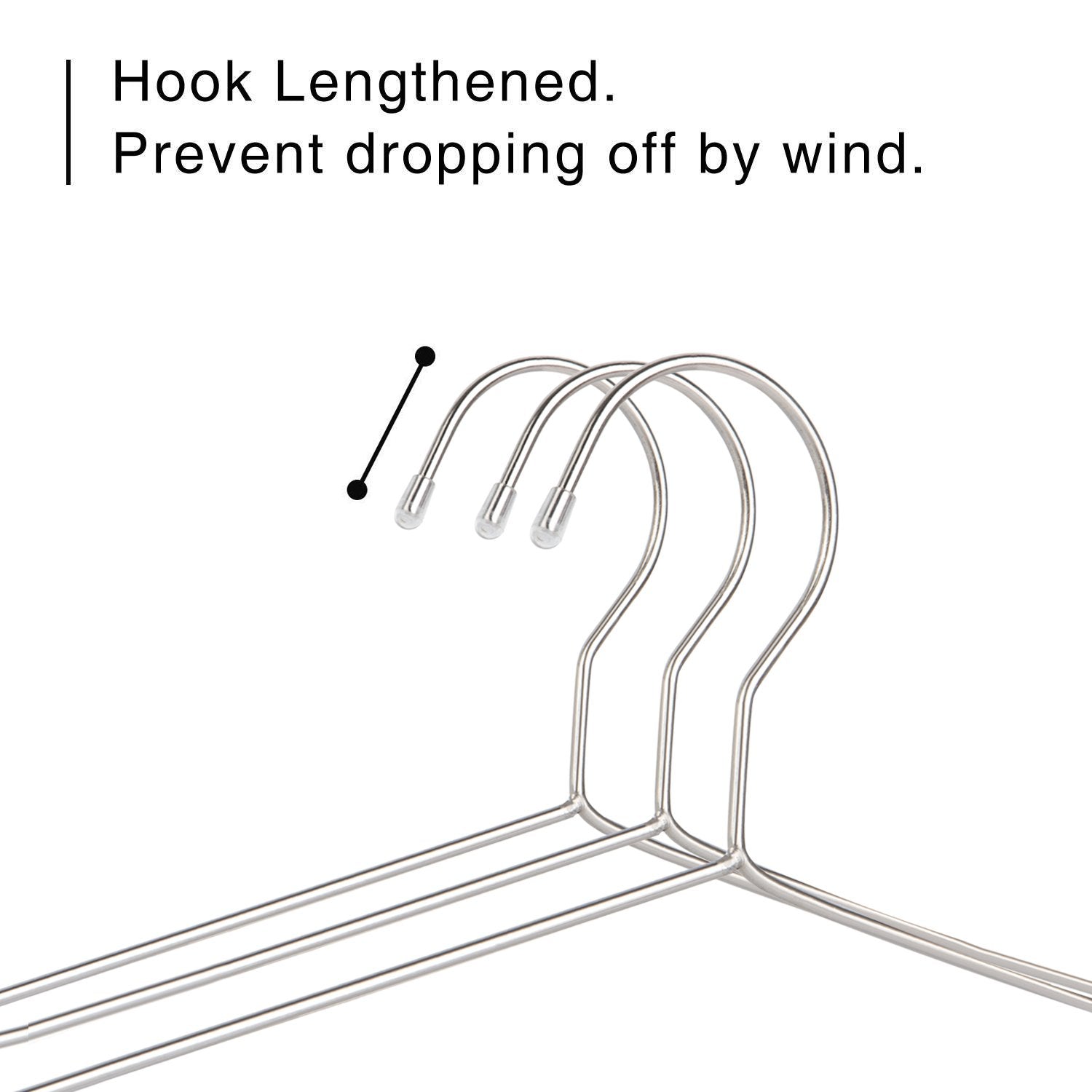 Fayleeko stainless steel construction supports heavy garments without deformation.