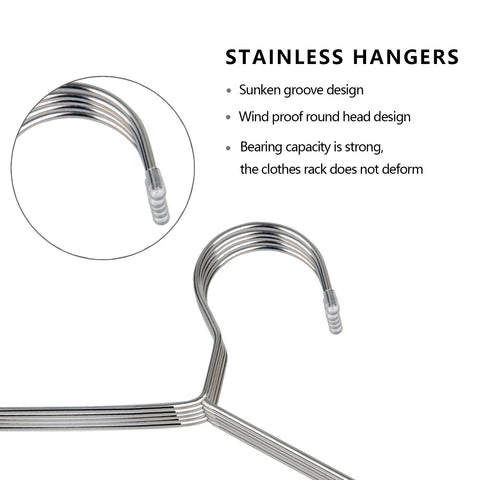 Fayleeko hangers available in multiple sizes for all wardrobes.