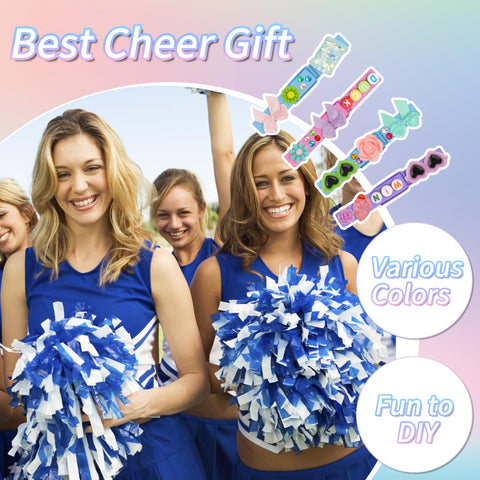 Fayoo glitter bottles bring sparkle to DIY cheer crafts and decorations.