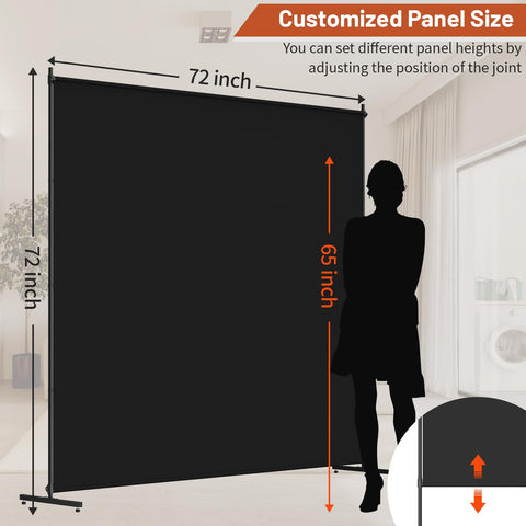 Fast, tool-free assembly of FCCRETA room divider in minutes