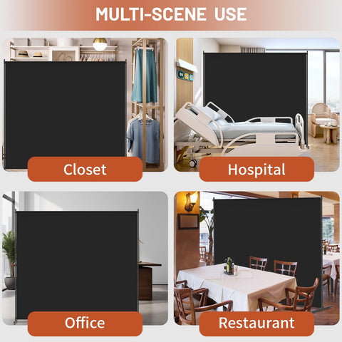 Portable partition screen by FCCRETA ideal for mobile room separation