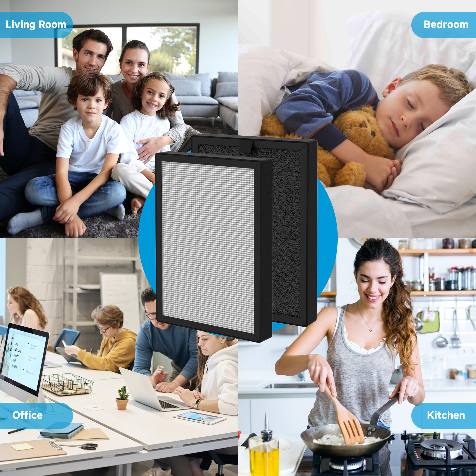 FCFMY KF250 easy replacement for cleaner air