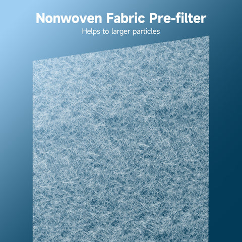 FCFMY TL2867 3-in-1 filtration showcases integrated pre-filter, HEPA, and carbon stages.